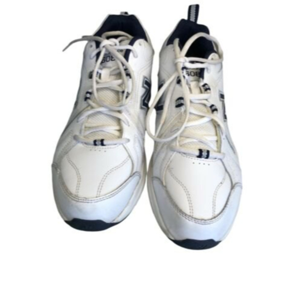 New Balance Mens 608 V5 MX608WN5 White Running Shoes Sneakers Size 11.5